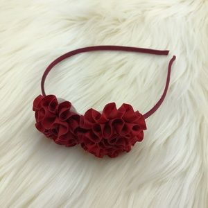 Accessories - Flower Headband with nice flower ribbon clips Accessories - Flower Headband with nice flower ribbon clips